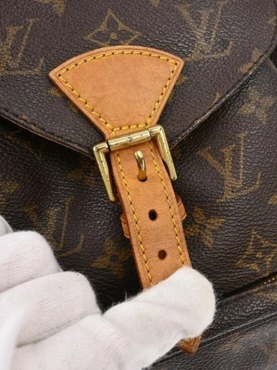 BUYIT03 LOUIS VUITTON MONTSOURIS MM BACKPACK BAG MONOGRAM M51136 SP0021 main image 13